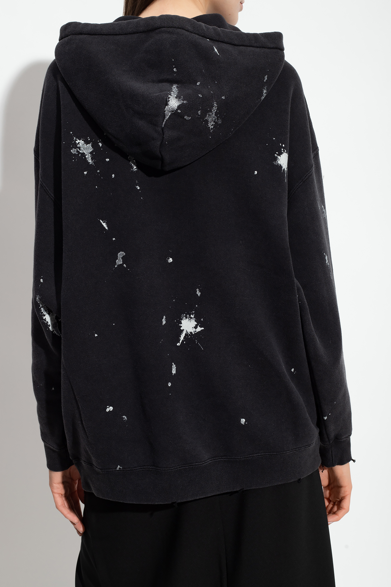 Black Printed hoodie R13 Vitkac GB